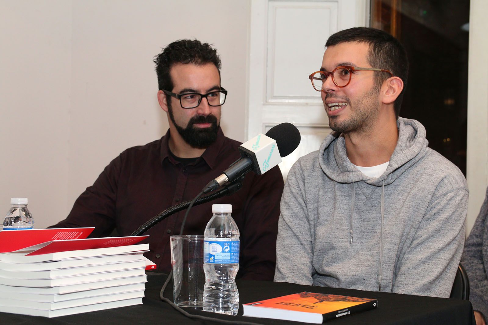 Presentació del llibre "Terra de crims" a Cal Temerari. Foto: Lali Álvarez