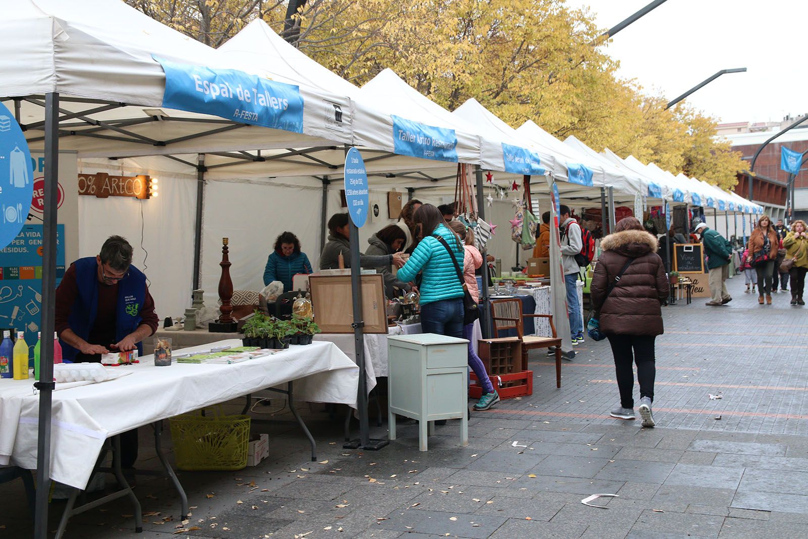 R-Festa: Fira de la reparació i reutilització. Foto: Lali Álvarez