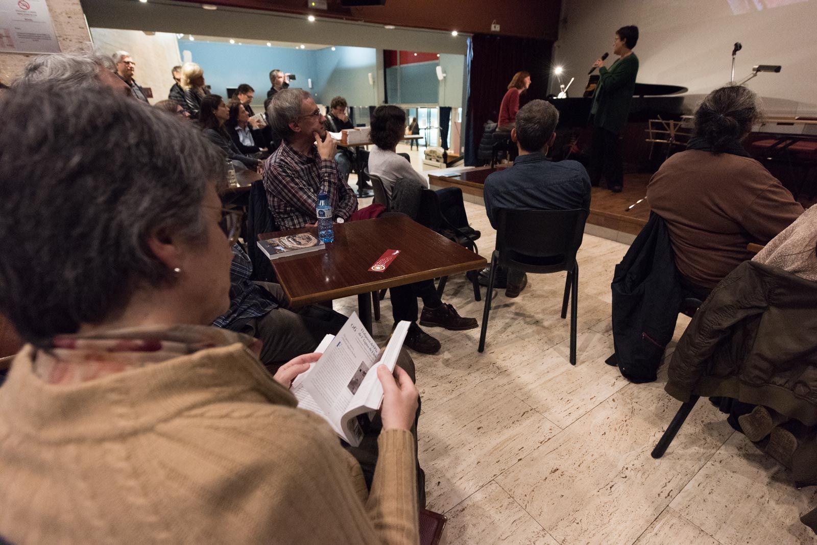Presentacio Llibre Daniel Romani al Cafe Auditori. Foto:  Oscar Bayona 