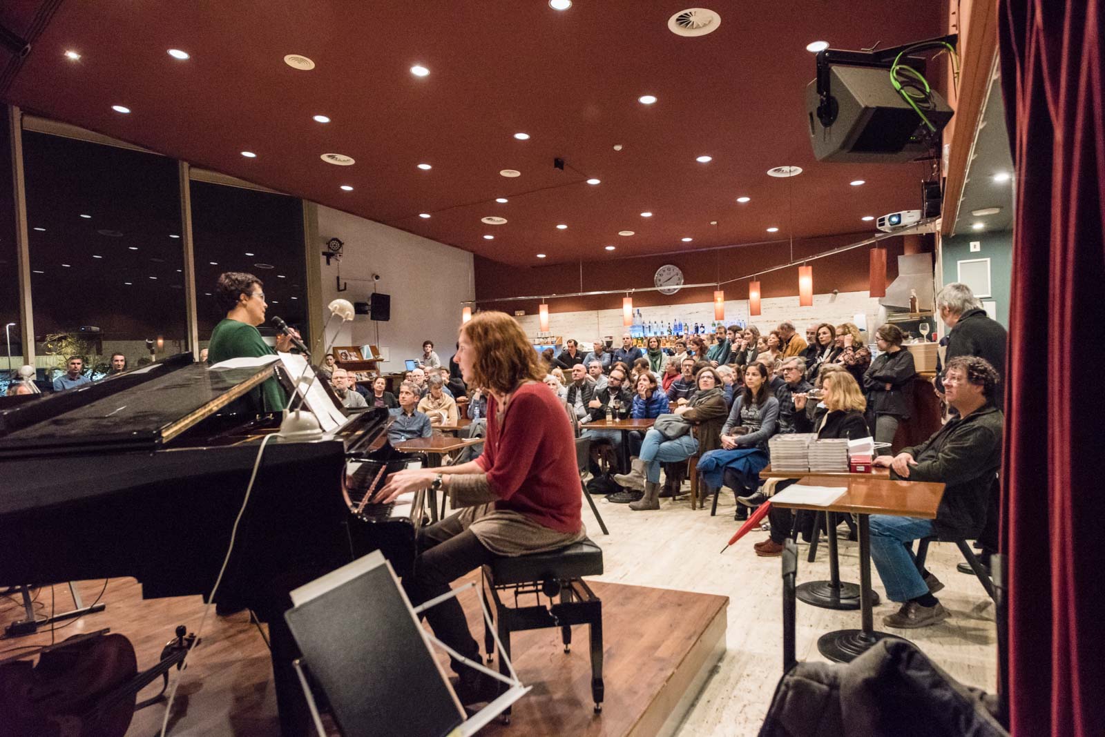 Presentacio Llibre Daniel Romani al Cafe Auditori.Foto  Oscar Bayona