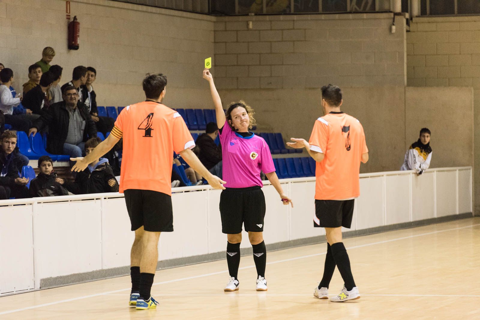 ZEM Can Llobet futbol sala Olympic FS VS La Union. Foto:  Oscar Bayona 