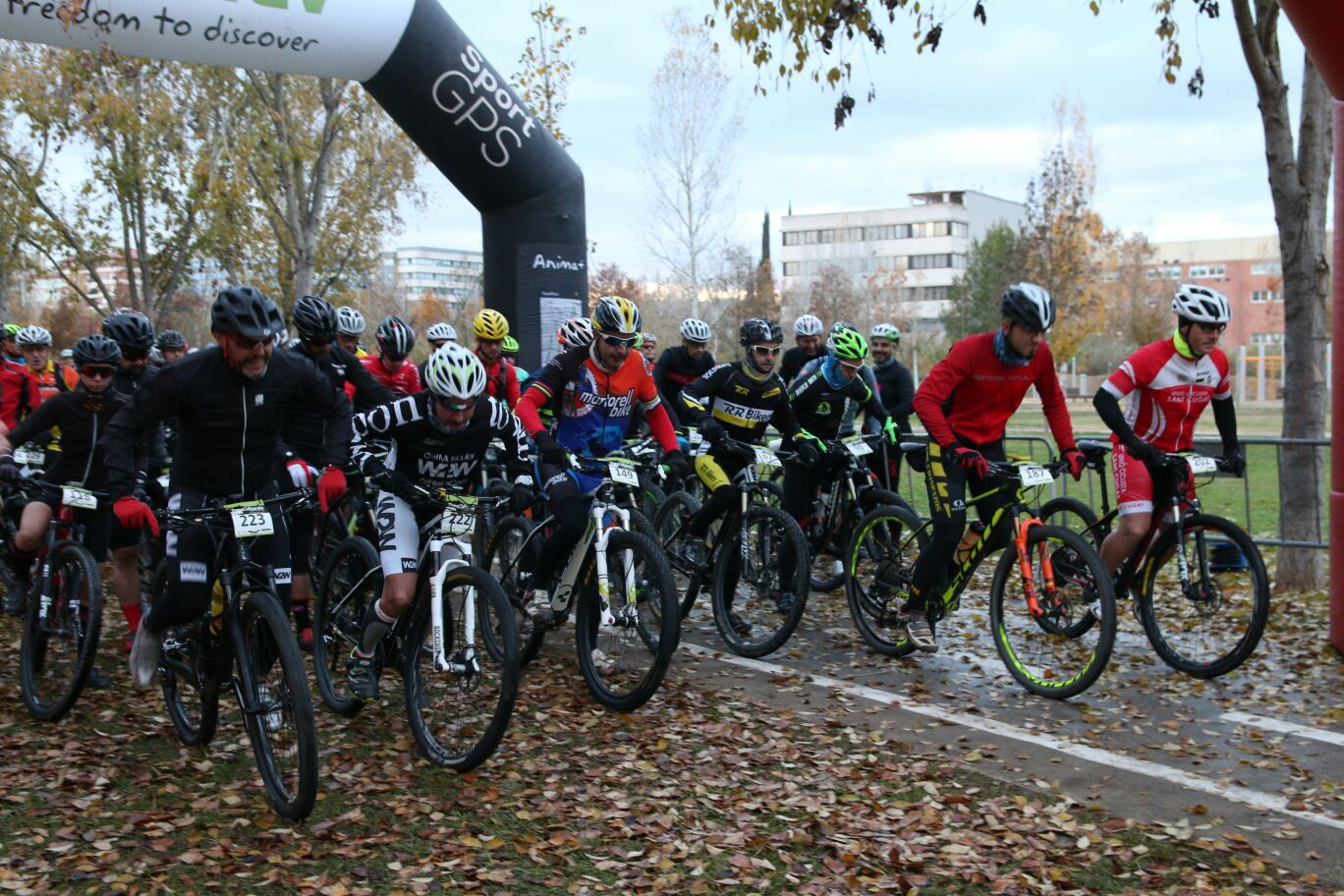200 participants és el màxim que ha permès el consorci del Parc de Collserola a l'organització, la Unió Ciclista Sant Cugat. FOTO: Lali Álvarez