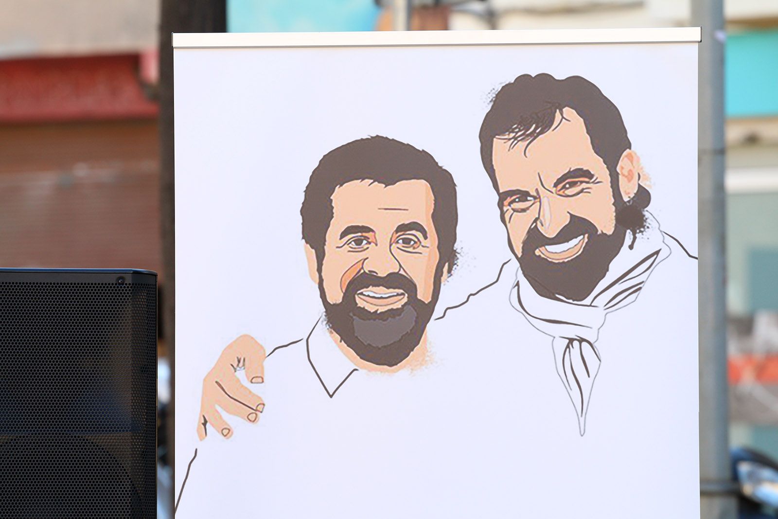 Acte per a una República lliure de masclisme, organitzat per al CDR. Foto: Lali Álvarez