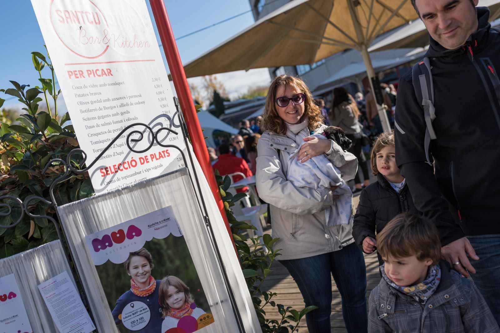 Esdeveniment solidari al Jardi de L'Hotel Sant Cugat. Foto: Oscar Bayona 