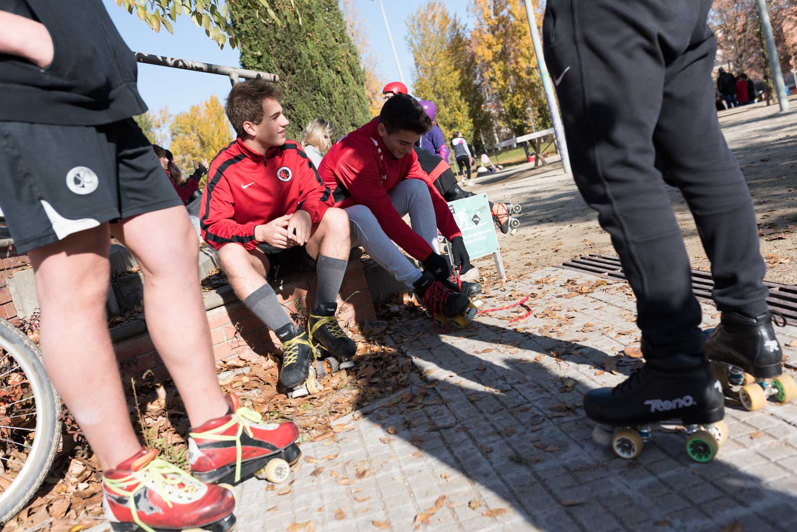 Parc Ramon Barnils. Patinada Popular. Foto: Oscar Bayona 