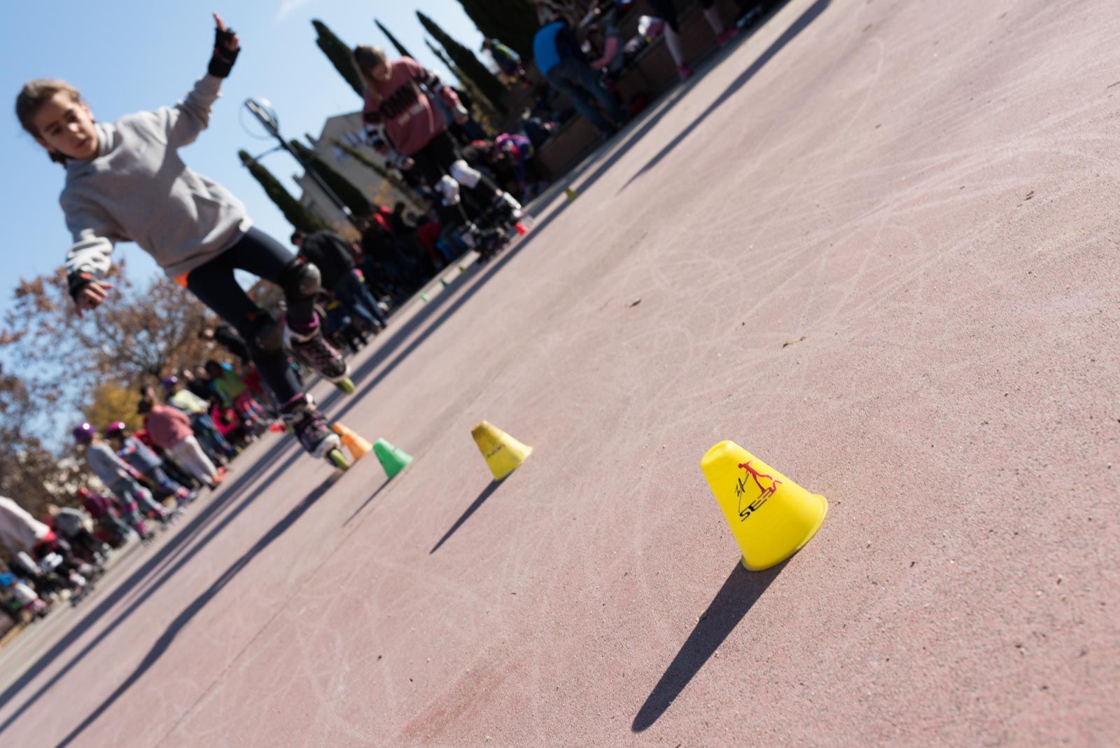 Parc Ramon Barnils. Patinada Popular. Foto: Oscar Bayona 