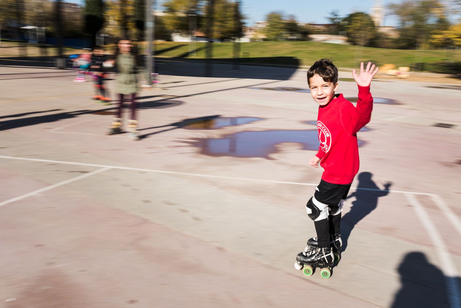 Parc Ramon Barnils. Patinada Popular. Foto: Oscar Bayona 