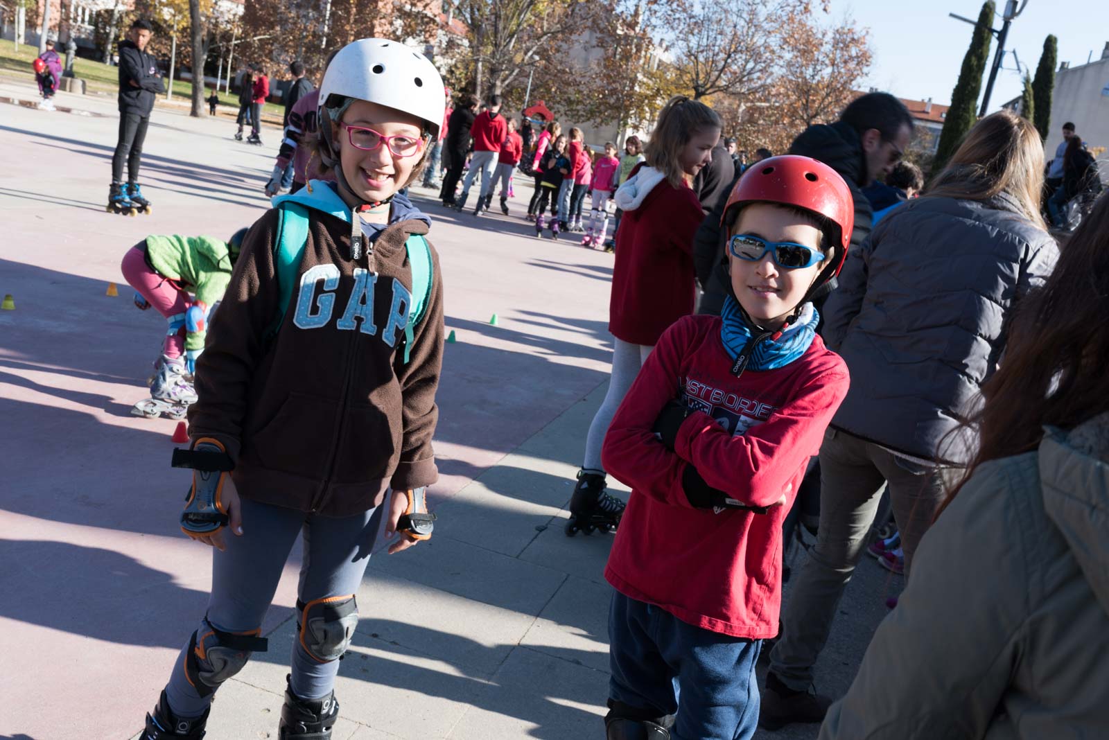 Parc Ramon Barnils. Patinada Popular. Foto: Oscar Bayona 