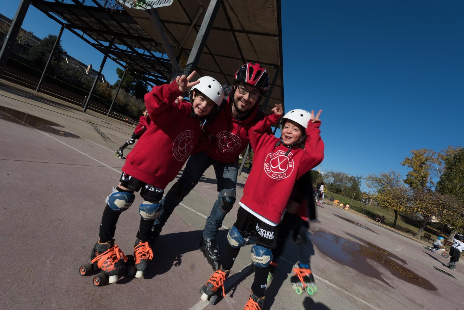 Parc Ramon Barnils. Patinada Popular. Foto: Oscar Bayona 