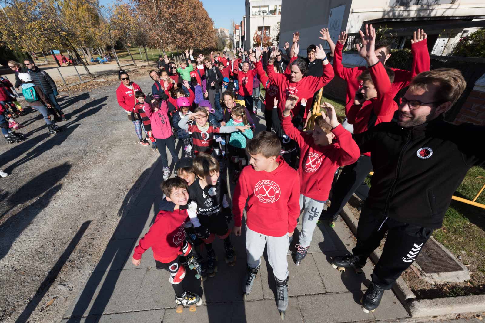 Parc Ramon Barnils. Patinada Popular. Foto: Oscar Bayona