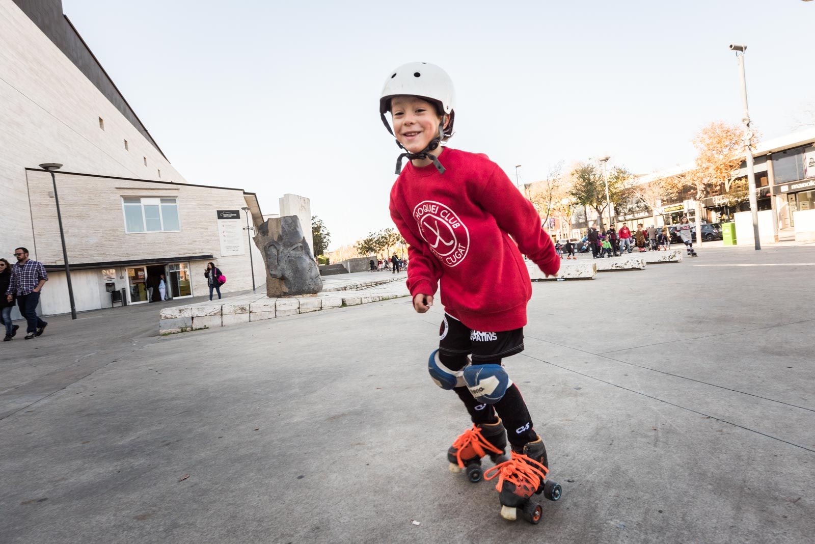 Parc Ramon Barnils. Patinada Popular. Foto: Oscar Bayona 
