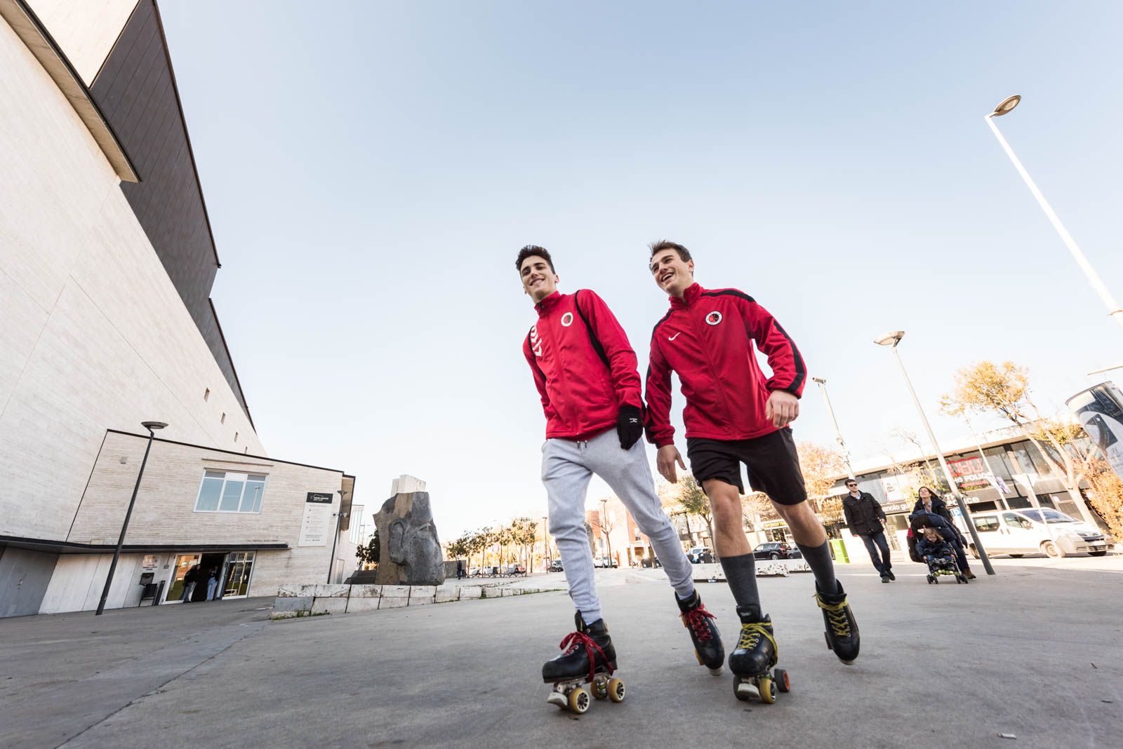 Parc Ramon Barnils. Patinada Popular. Foto: Oscar Bayona
