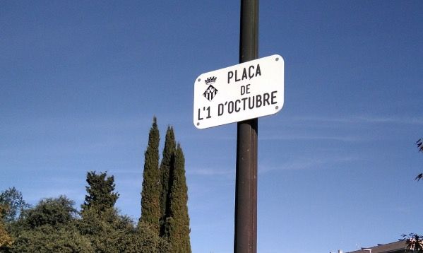 Plaça de l'1 d'octubre  FOTO: Cedida
