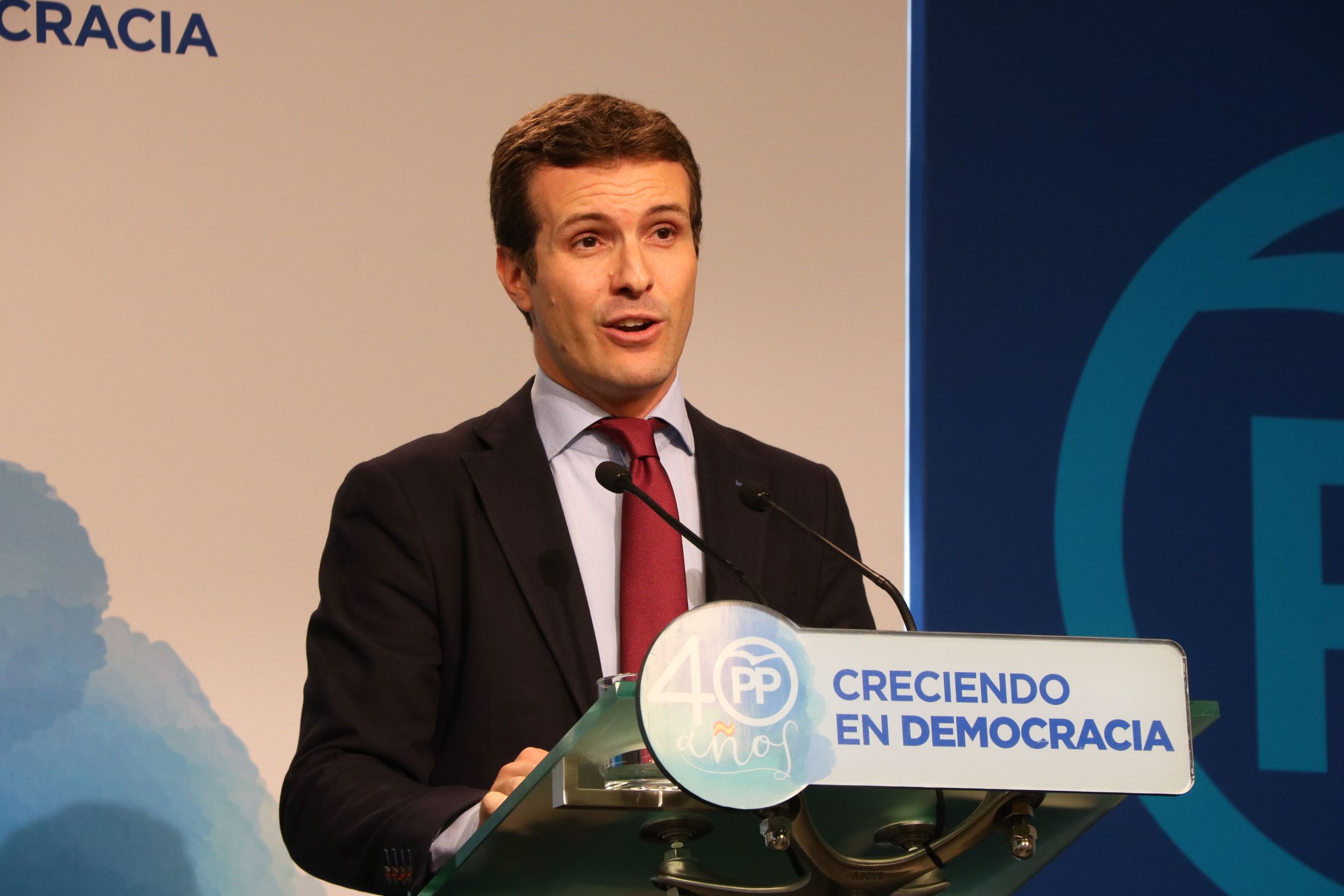 Pablo Casado vindrà a Sant Cugat FOTO: ACN