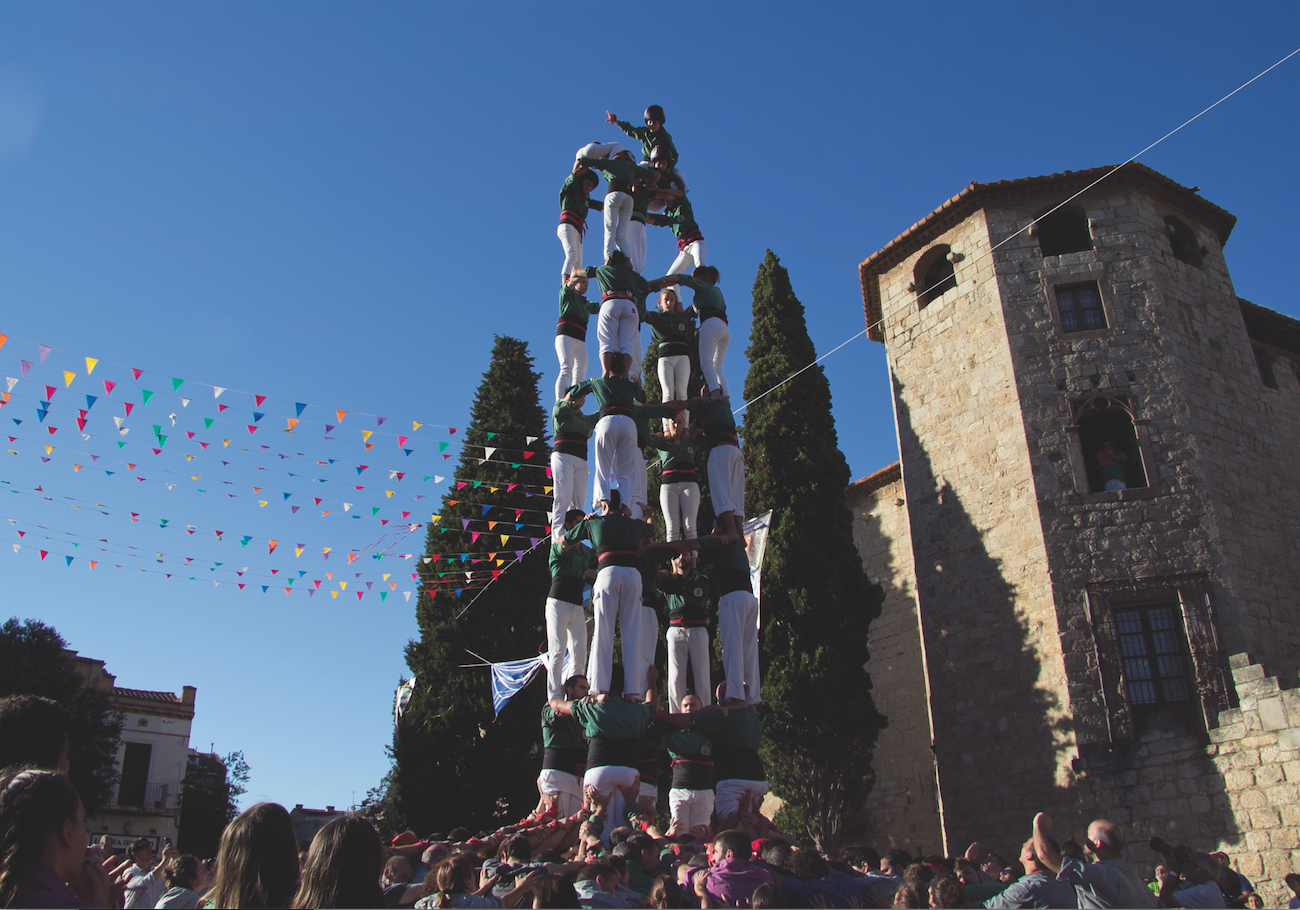 Castellers de Sant Cugat FOTO: Montse Pellicer 