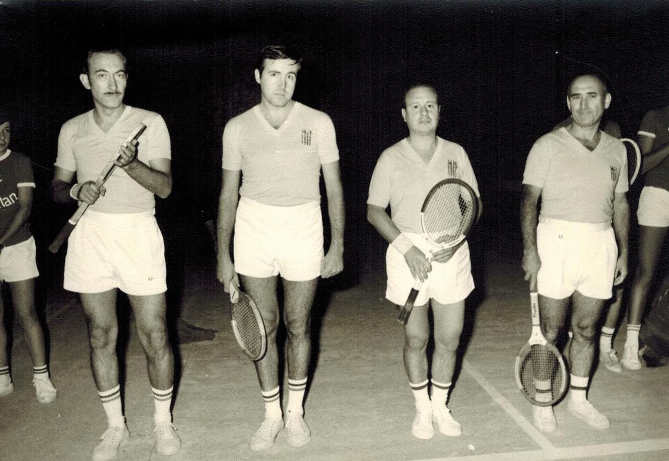 Partit dels socis del Club Esportiu Valldoreix l'any 1974  FOTO: Arxiu CEV