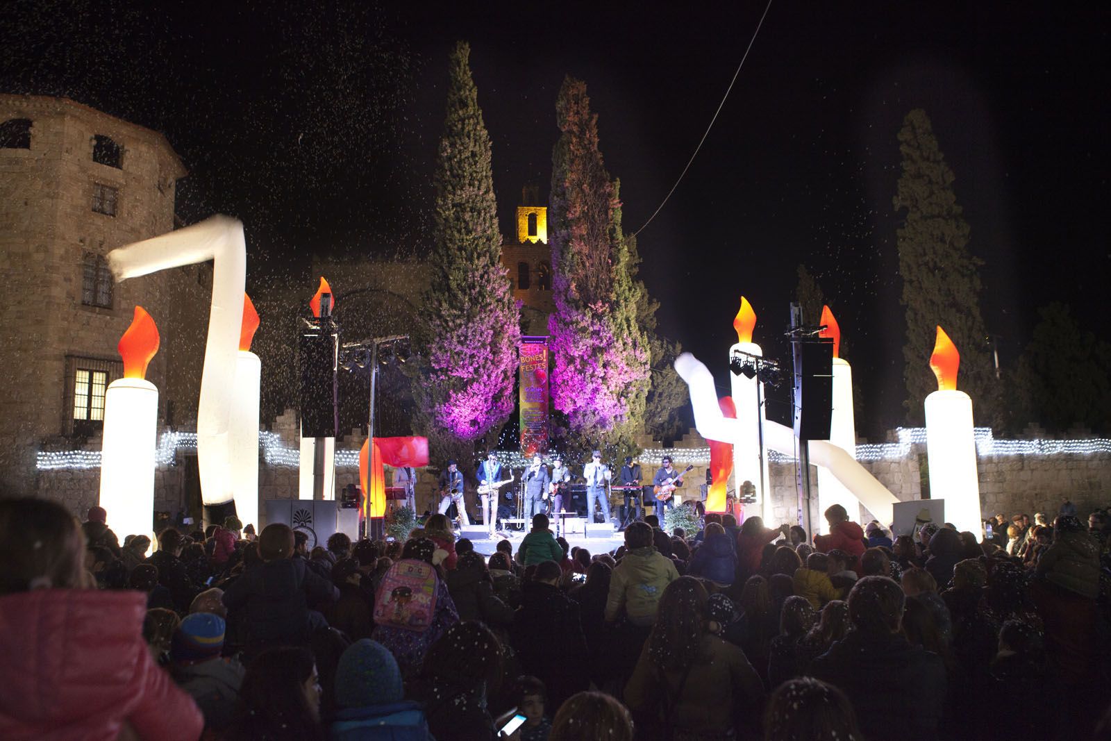 Imatge de l'encesa de llums de l'any passat FOTO: Artur Ribera