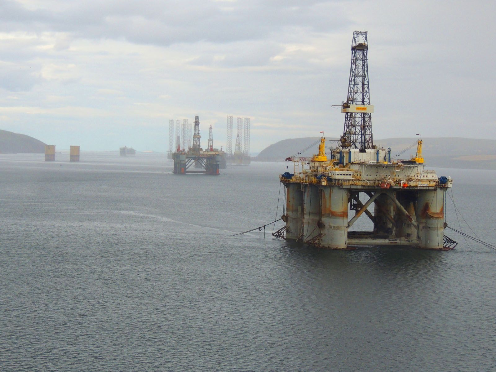 Imma Parés Cerdà   Plataformes en silenci a Cromarty Firth