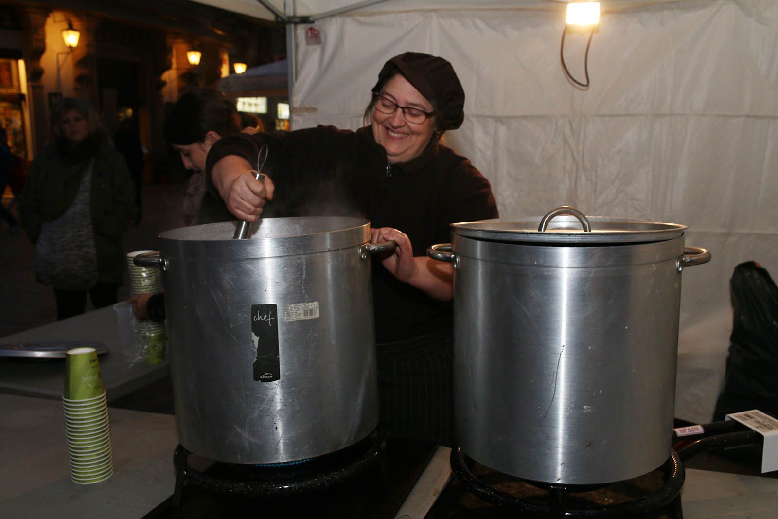 Encesa de les llums de Nadal. Foto: Lali Álvarez