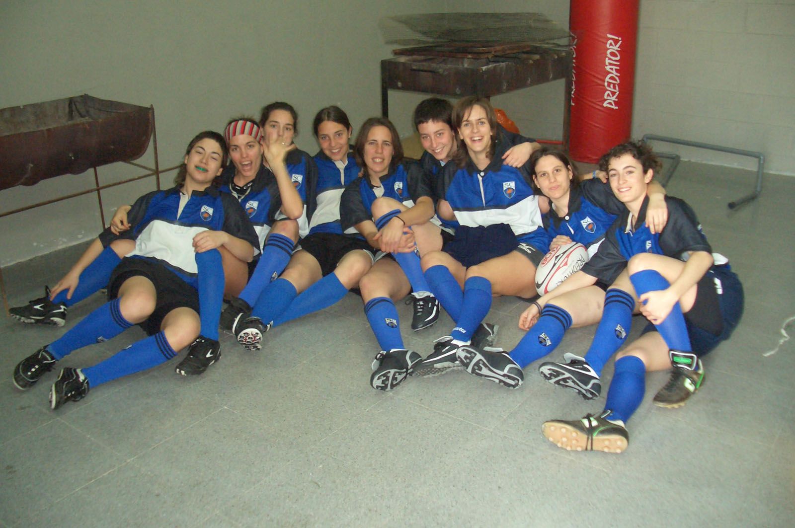 Equip femení de la temporada 2006 2007 FOTO: Arxiu