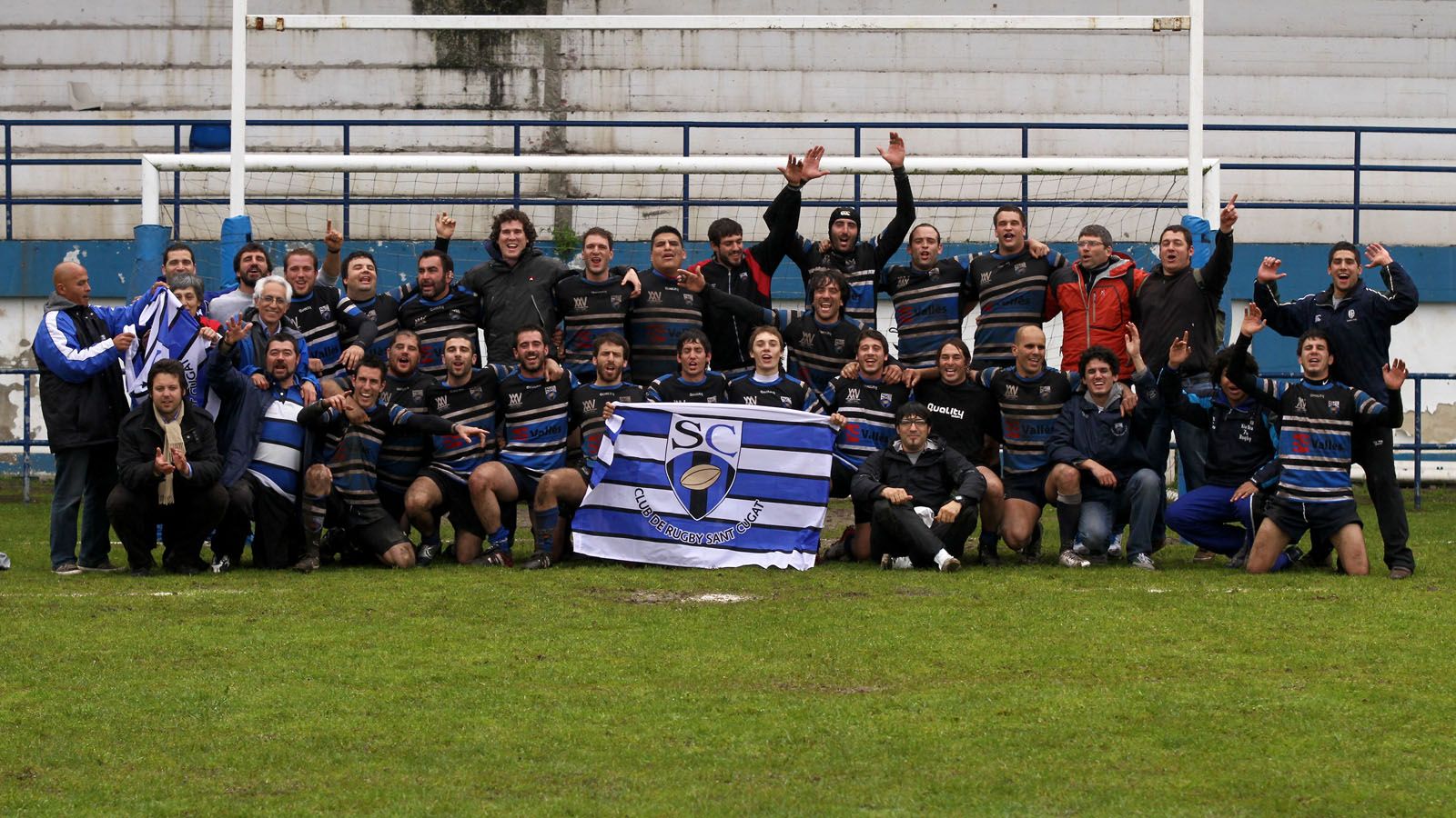 Planté que va aconseguir l'ascens a Divisió d'Honor B la temporada 2011/12 FOTO: Ferran de la Roza