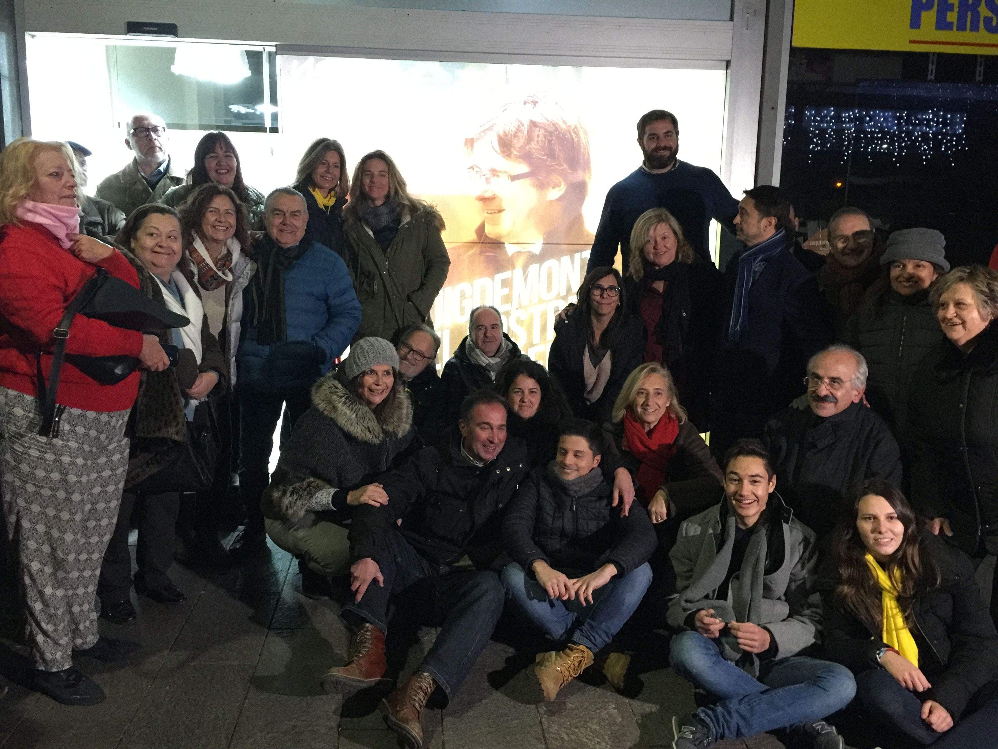 El local de Junts per Catalunya s'ubica al carrer de Valldoreix, número 34  FOTO: C. Caballé