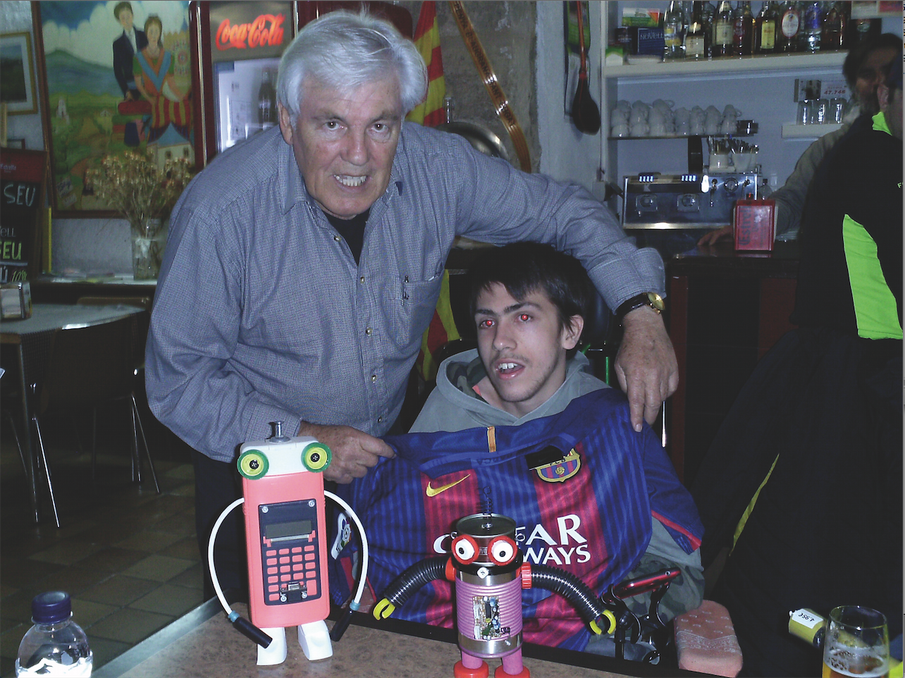 Joan Hidalgo a la Festa de la Infància FOTO: Cedida