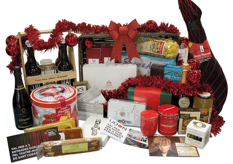 La panera de Nadal del TOT Sant Cugat FOTO: Artur Ribera