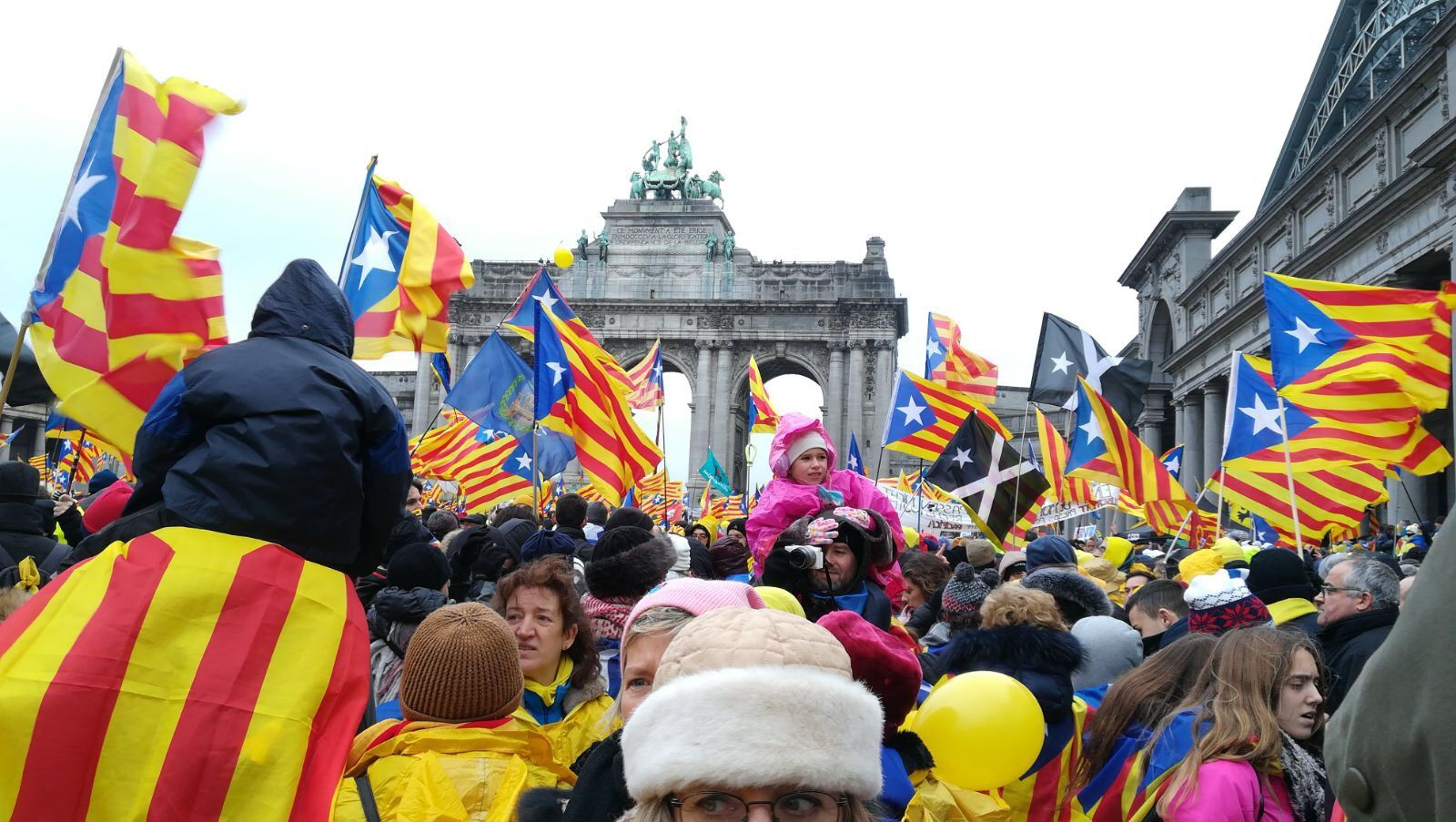La concentració ha aplegat milers de catalans FOTO: Núria Sagalés 