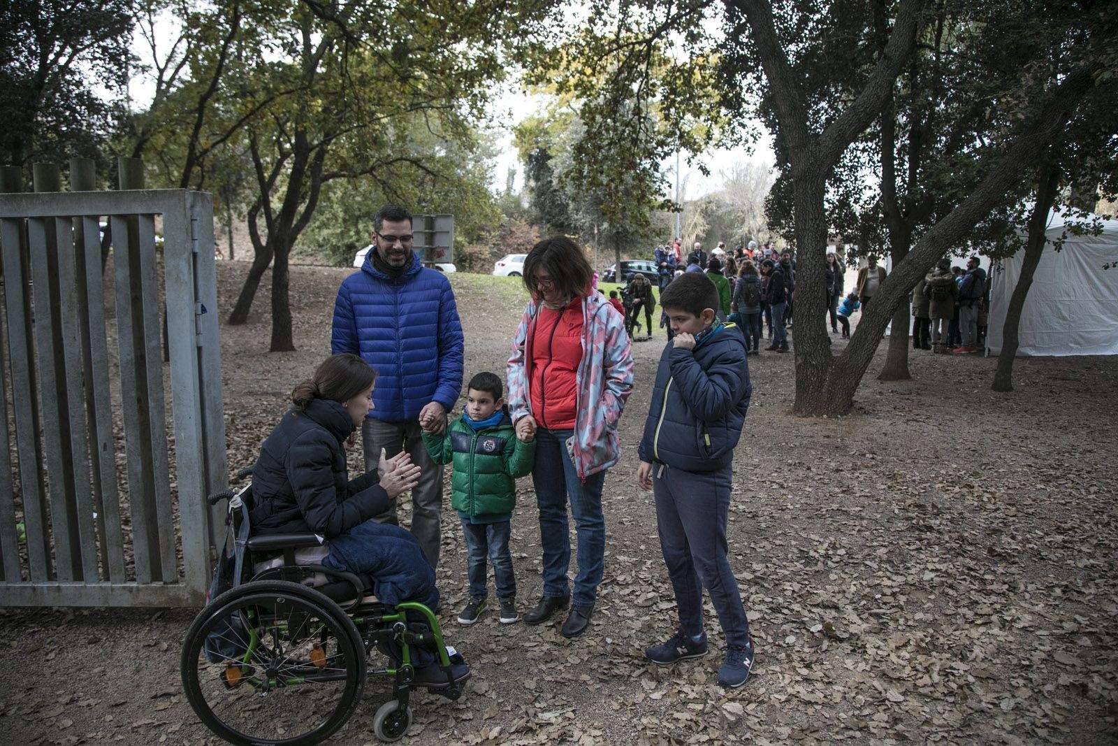 Cacera de tions. FOTO: Lali Puig