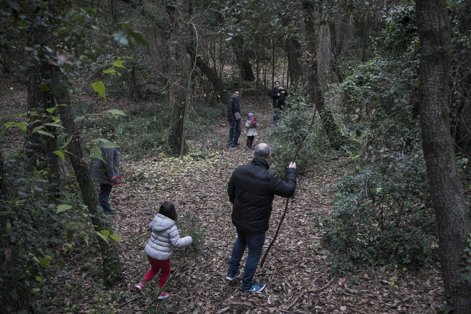 Cacera de tions. FOTO: Lali Puig