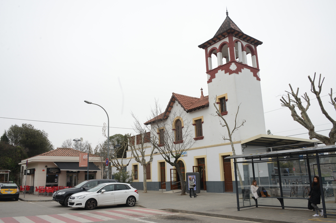 L'estació de Ferrocarrils de Valldoreix FOTO: Localpres