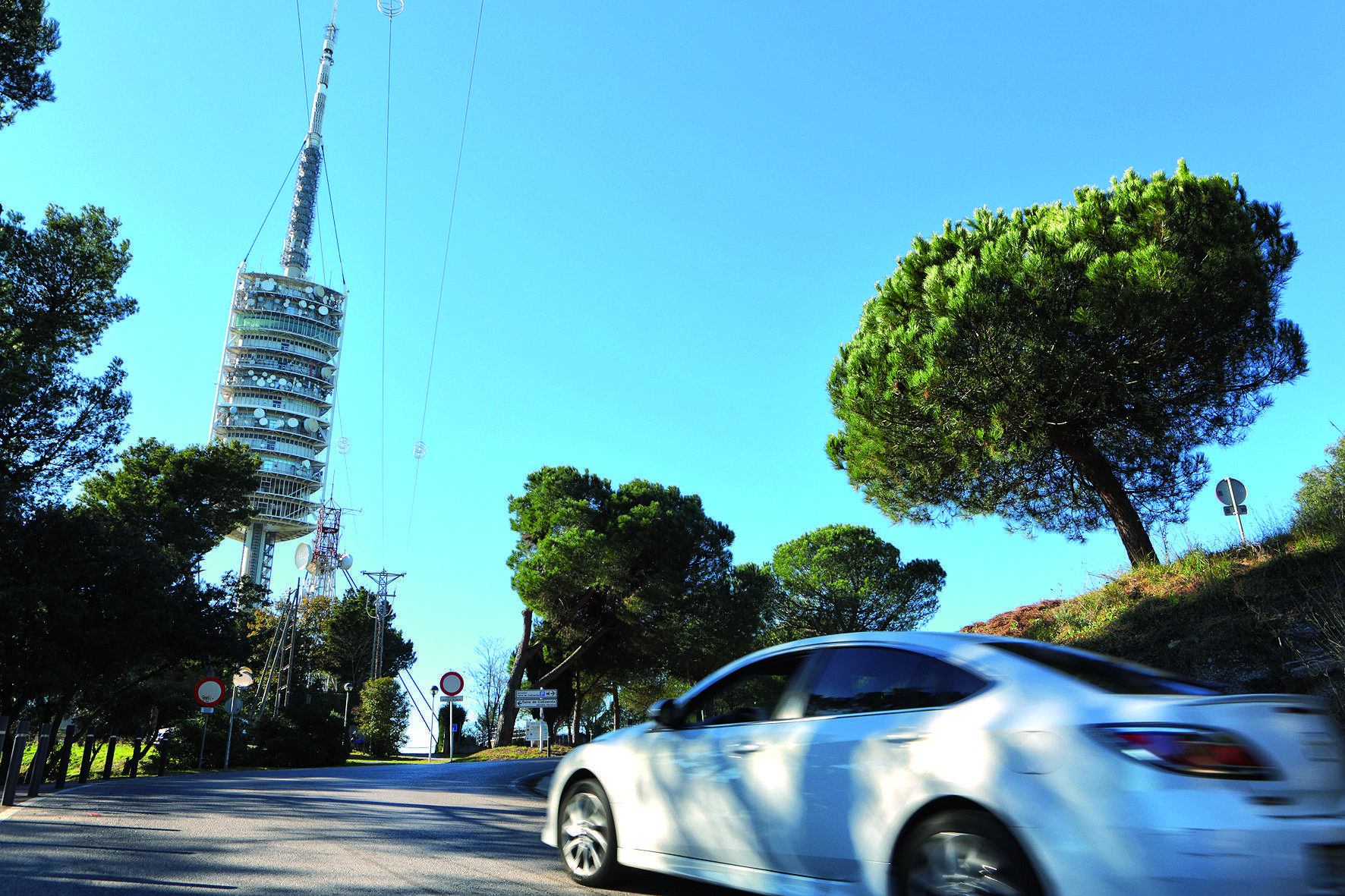 La Torre de Collserola està al Turó de la Vilana FOTO: Artur Ribera 