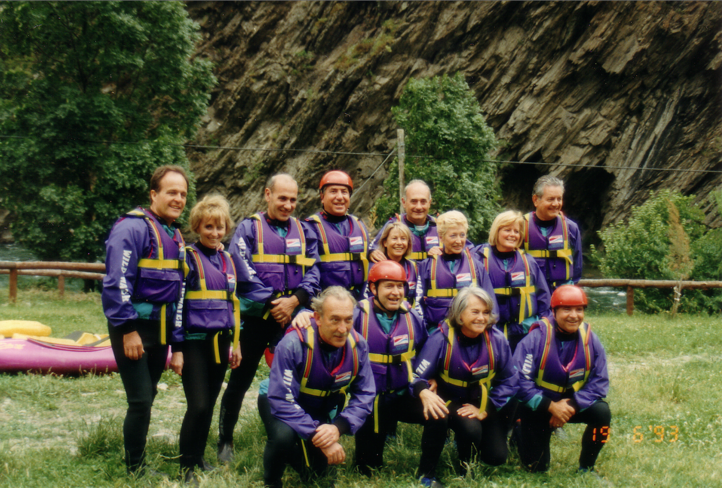 Grup excursionisme, baixada noguera pallaresa l'any 95