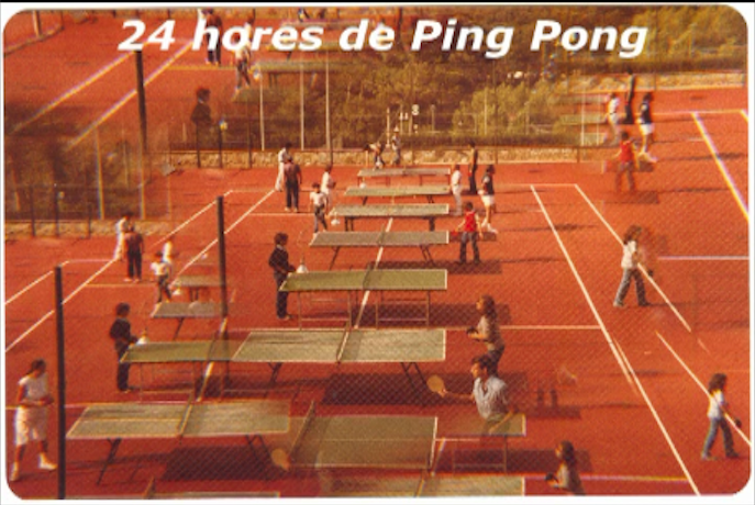 24 hores de tennis de taula, el setembre de 1979