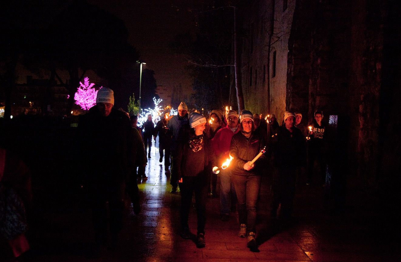 El Camí de Justícia arribant a Sant Cugat  FOTO: Lali Puig