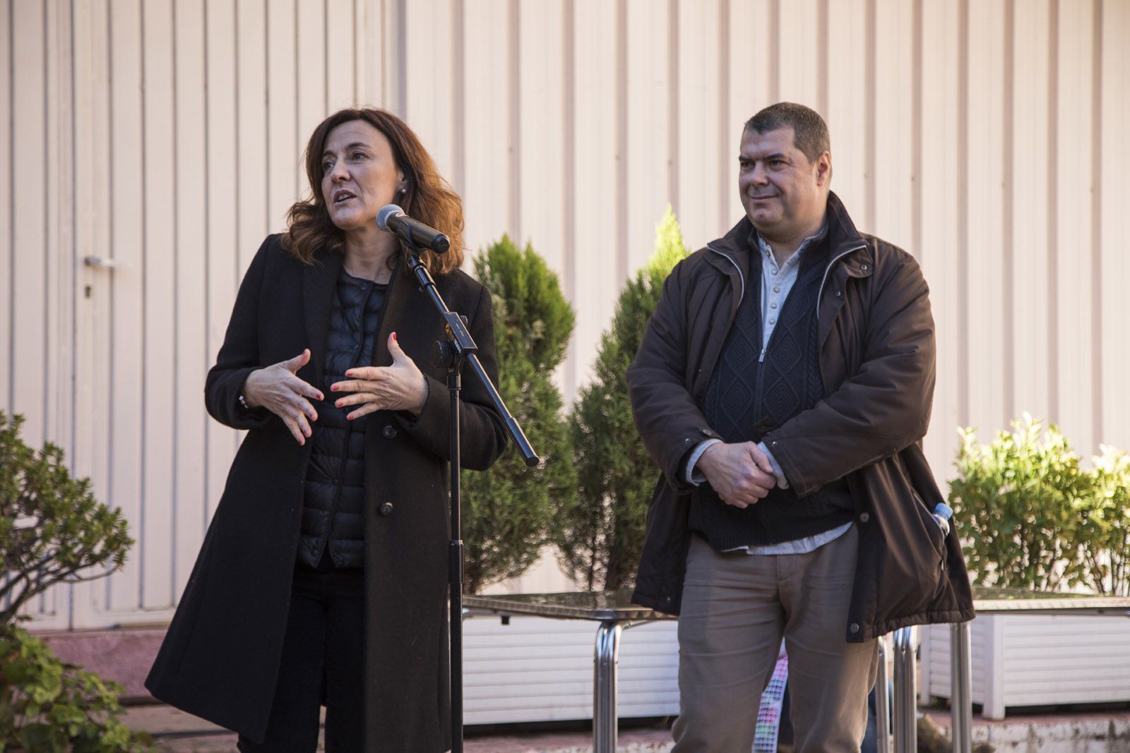 Acte de La Unió abans d'iniciar el projecte de remodelació de la seva seu a La Unió Santcugatenca. FOTO: Lali Puig