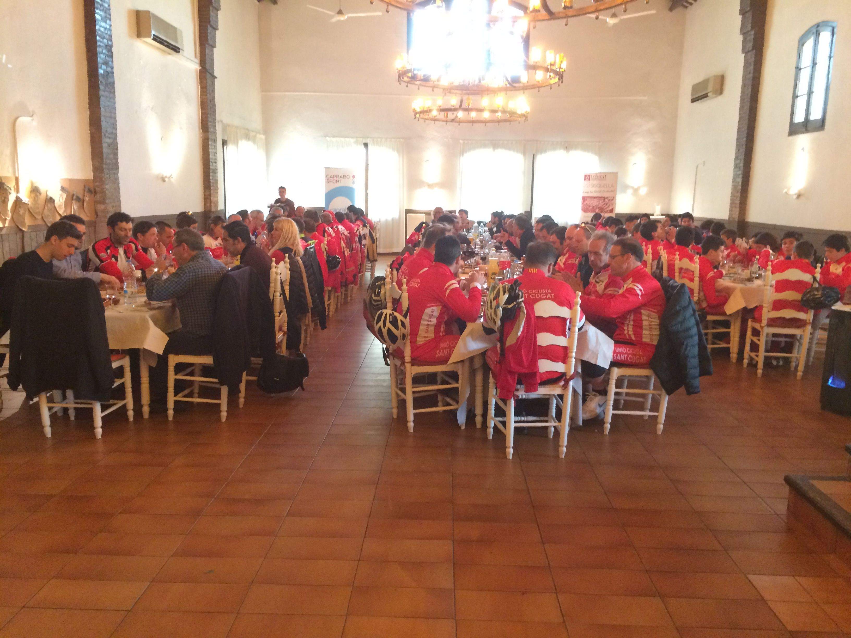 A l'esmorzar de final de temporada hi han assistit un centenar de socis. FOTO: Àlex López Puig