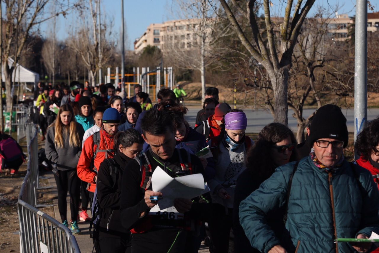 L'11a Cursa d'Orientació amb la Marató de TV3, amb més de 130 persones. FOTO: Lali Puig