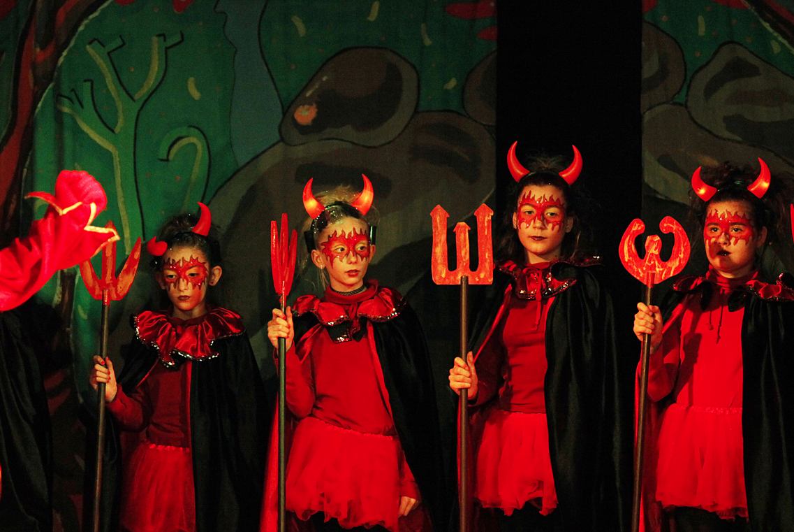 Representació dels Pastorets a la Floresta FOTO: Lali Puig