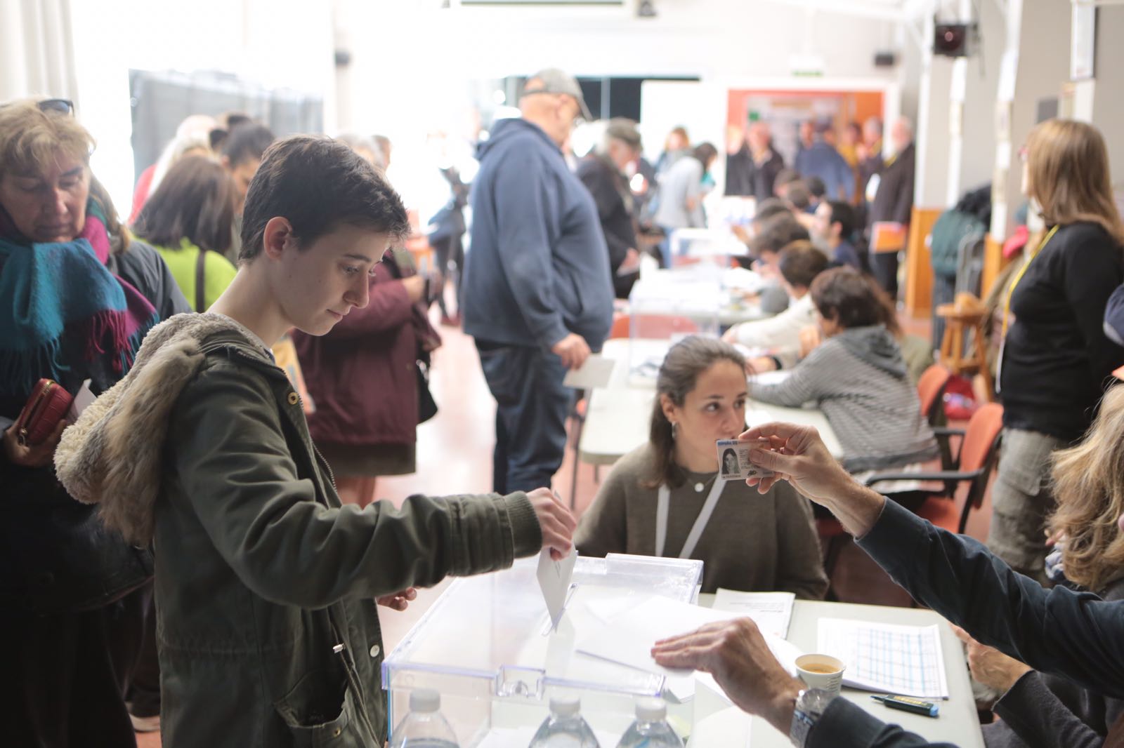 Votació sense precedents a Sant Cugat FOTO: Artur Ribera