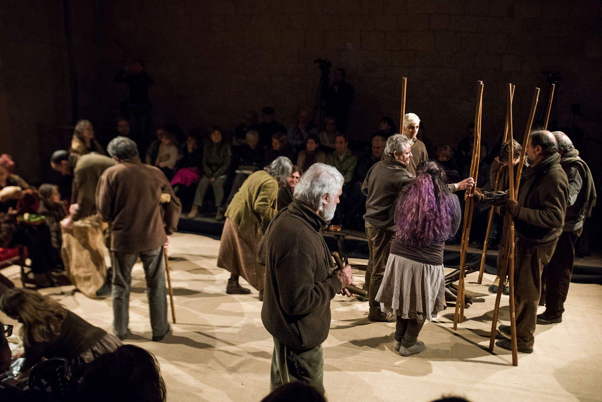 Pedra i sang a Sant Cugat. Foto: Bernat Millet