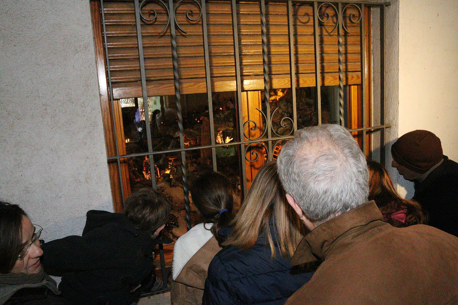 Ruta pels pessebres a les finestres. Foto: Lali Álvarez