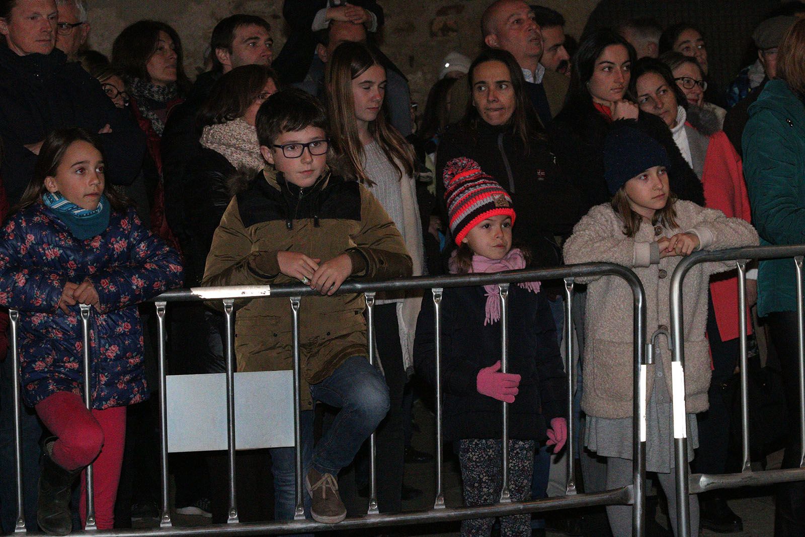 El pessebre vivent als jardins del Monestir. Foto: Lali Álvarez