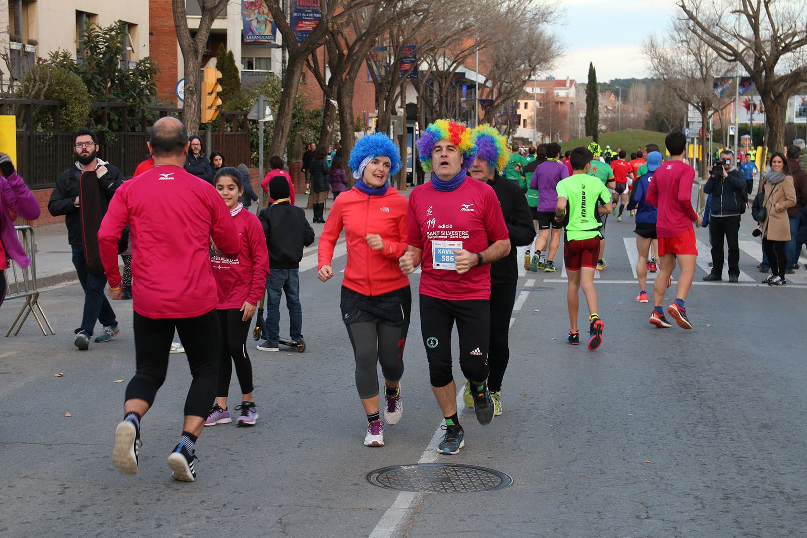 Cursa de Sant Silvestre. Foto: Lali Álvarez