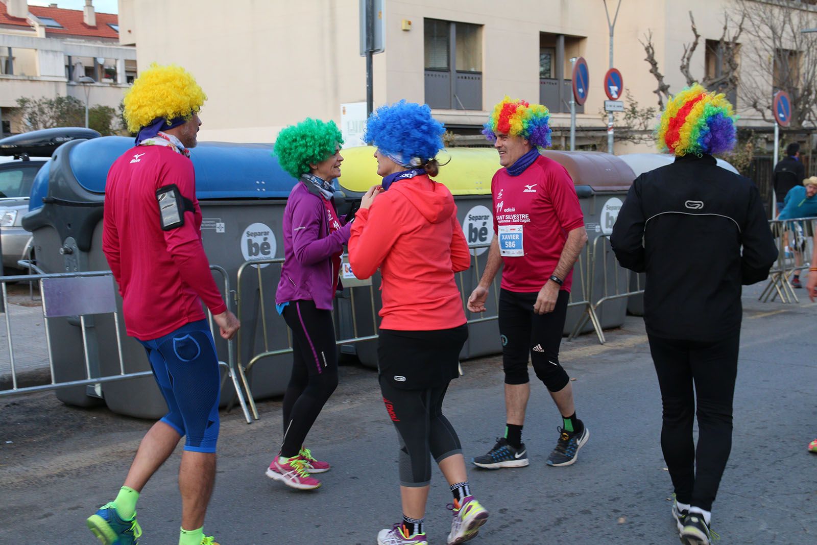 Cursa de Sant Silvestre. Foto: Lali Álvarez