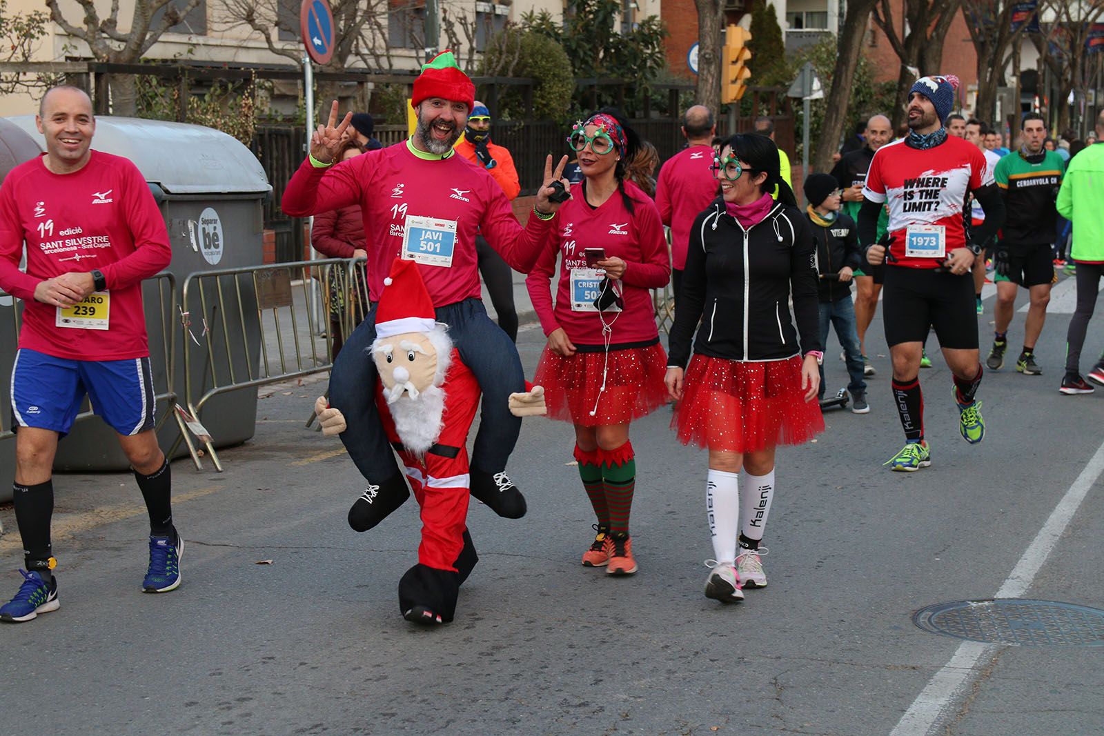 Cursa de Sant Silvestre. Foto: Lali Álvarez