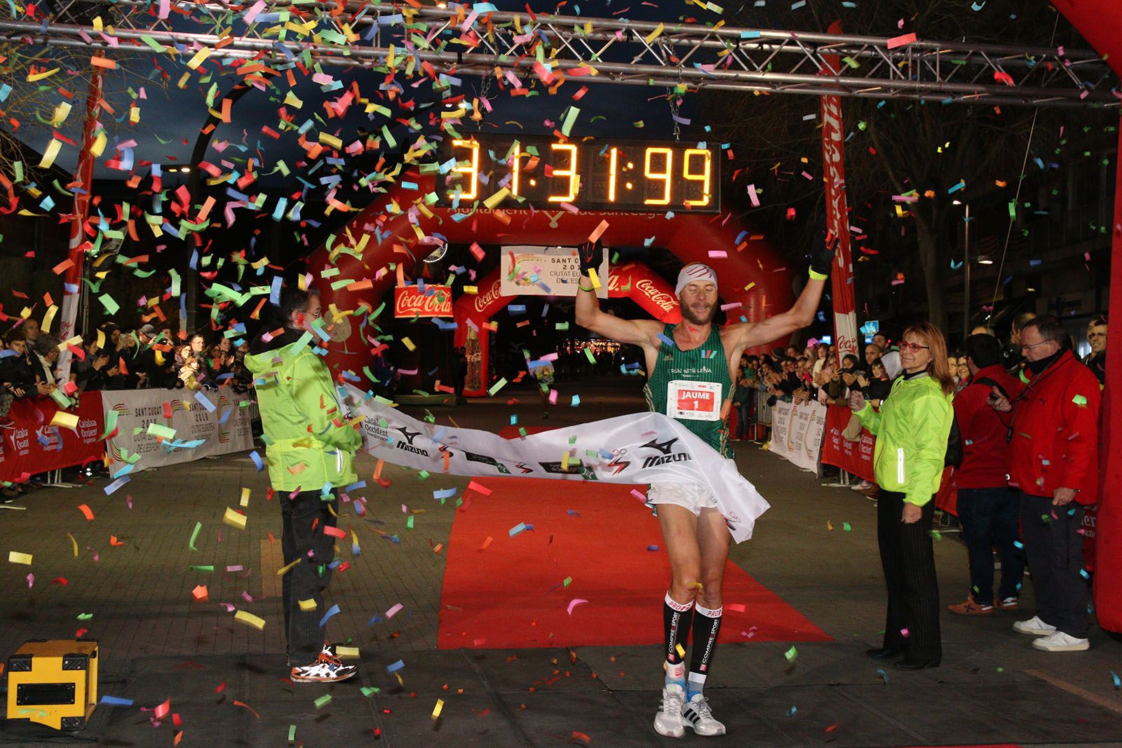 Cursa de Sant Silvestre. Foto: Lali Álvarez