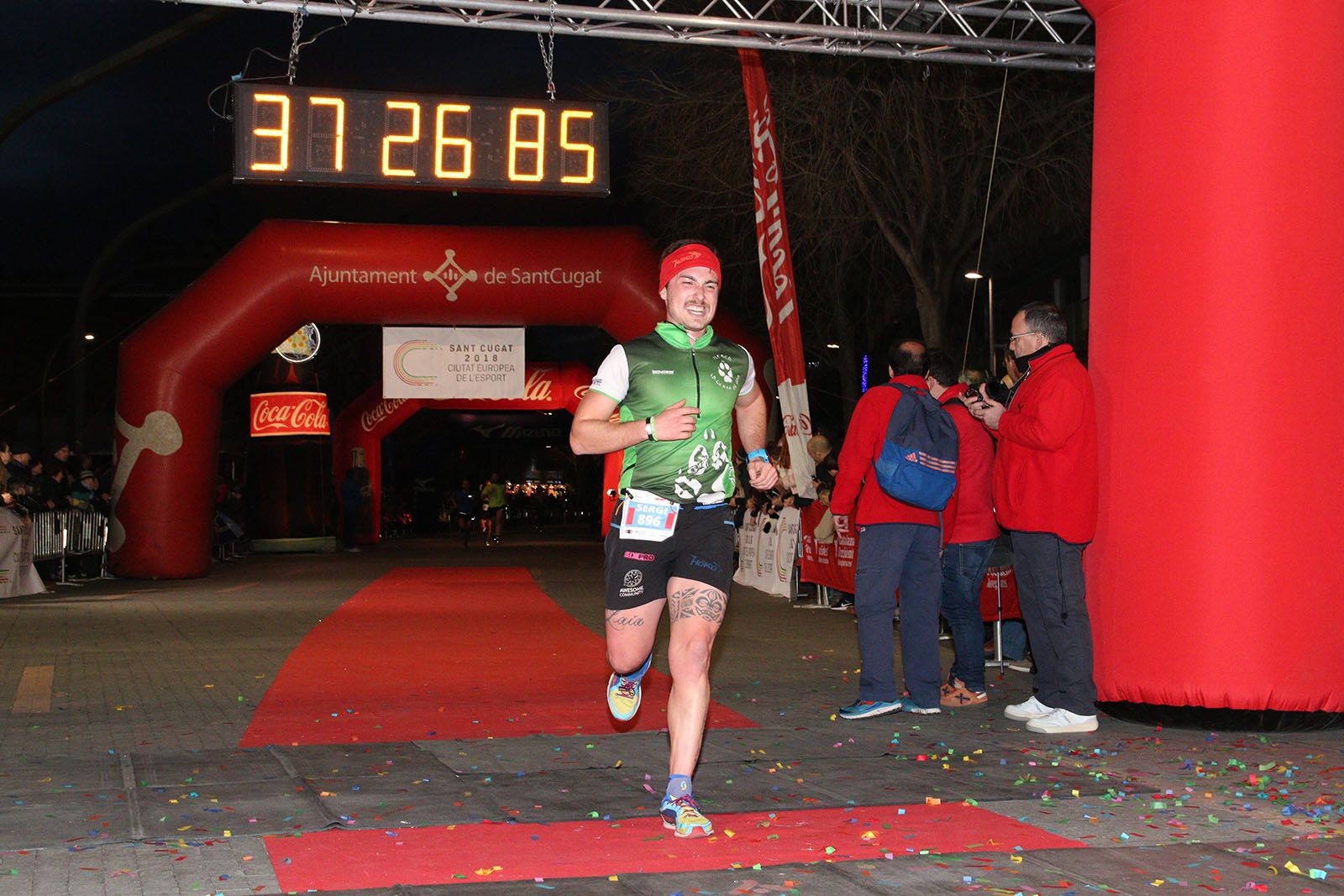 Cursa de Sant Silvestre. Foto: Lali Álvarez