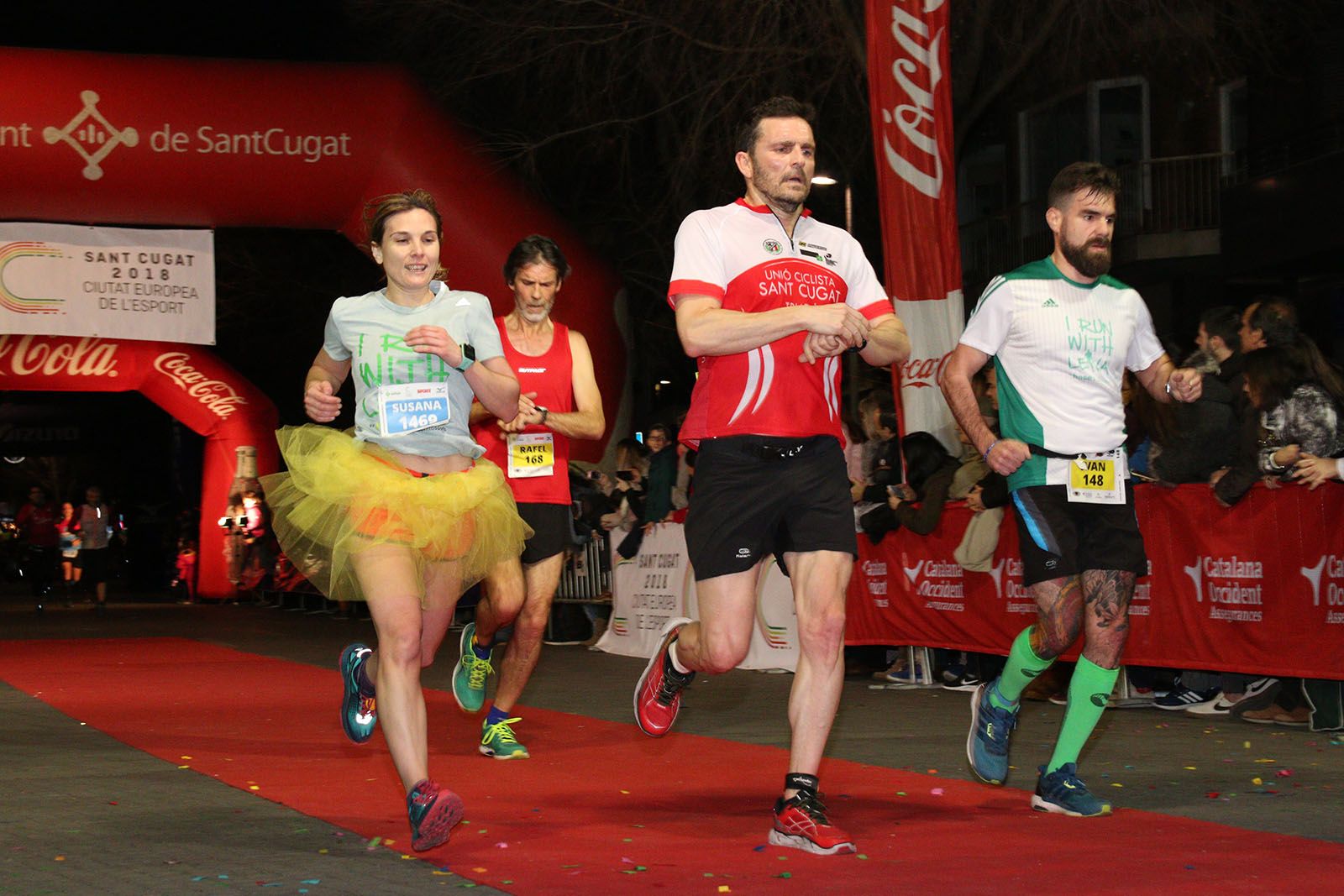Cursa de Sant Silvestre. Foto: Lali Álvarez